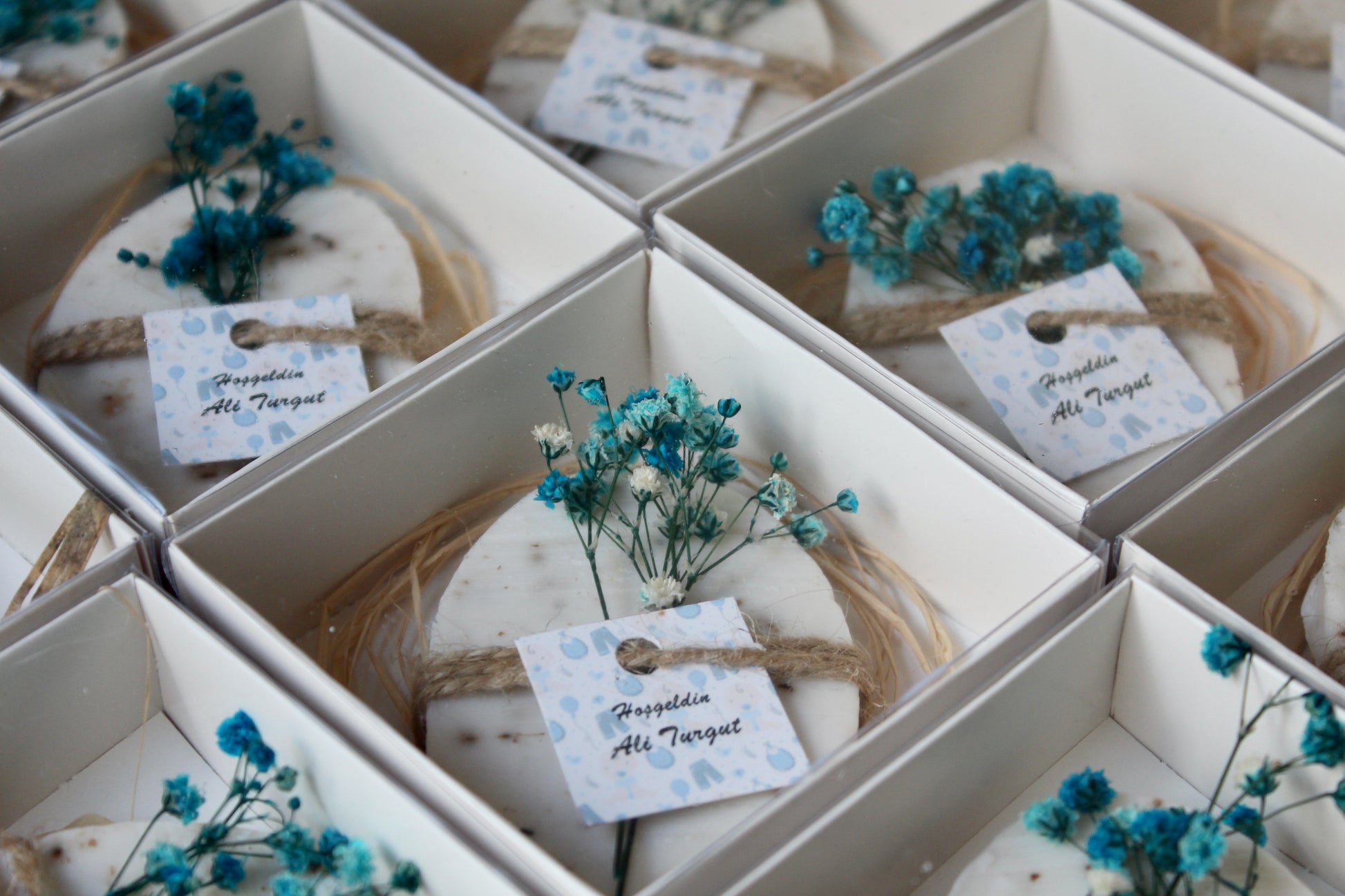 Baby boy shower favors
