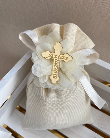 Baptism Favor Bags & Christening Party Favors & First Communion Favors